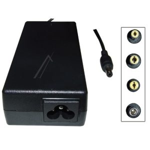 NETVOEDING 15V-5,33A,  MET DC-STEKERS,  VOOR LCD-TV/ MONITOR