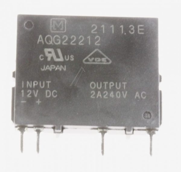 AQG22212  SSR IN: 12VDC /  OUT: 240VAC-2A