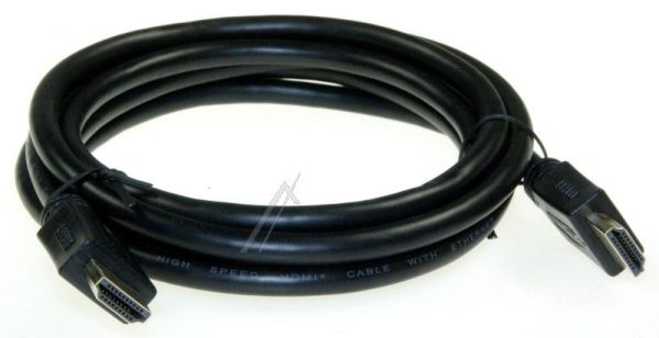 HDMI-1.4 KABEL HS  E STEKER/ STEKER,  2,0MTR. ZWART