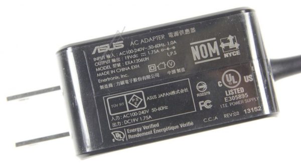 geschikt voor ASUS  NETADAPTER 33W19V 2P US TYPE